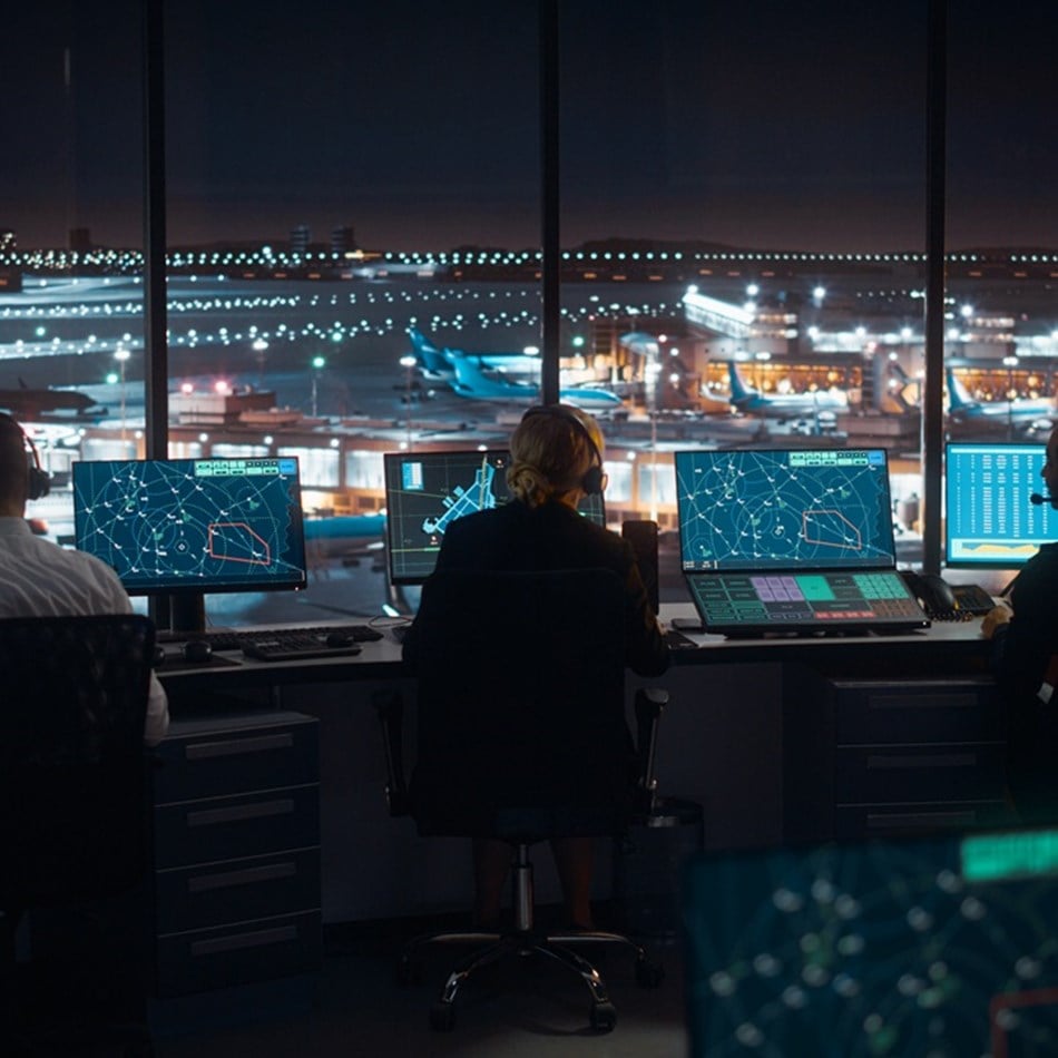 A Connected and Data-Driven Airspace